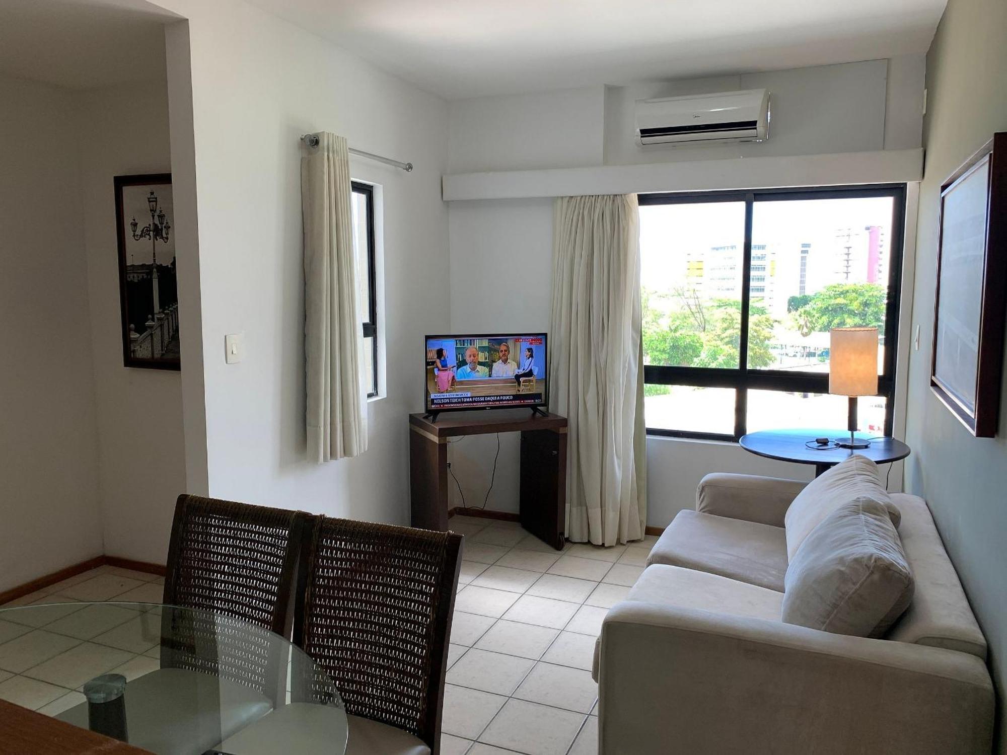 Flat No Condominio Metropolis - Ilha Do Leite Recife Luaran gambar