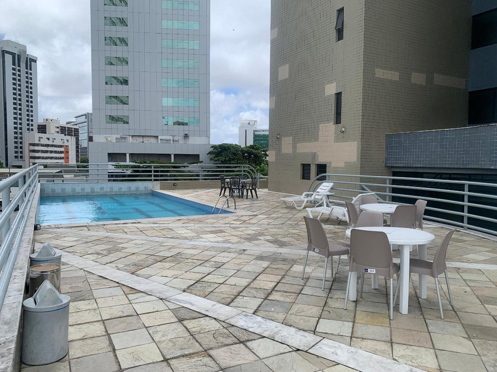 Flat No Condominio Metropolis - Ilha Do Leite Recife Luaran gambar